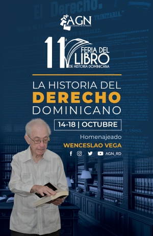 AGN invita a la 11ª. Feria del Libro de Historia Dominicana