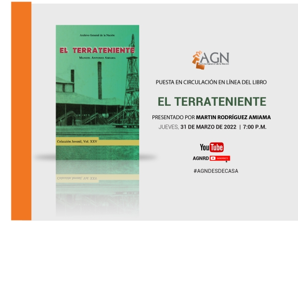 AGN pone en circulación novela El terrateniente