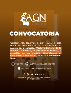 AGN pondrá en circulación libro Archivo General de la Nación, La historia, el presente, el futuro