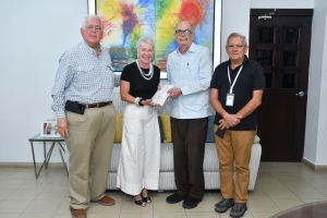 Tatiana Pagés Cortiñas dona obra al Archivo General de la Nación