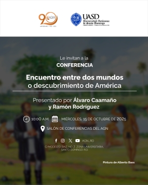 Conferencia en el AGN abordará el encuentro entre dos mundos y el descubrimiento de América