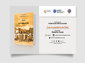El Archivo General de la Nación pondrá en circulación el libro “Con la Palabra de Dios”